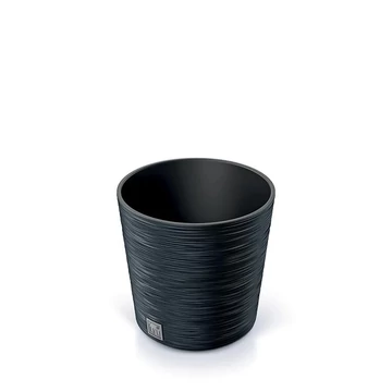 VIRÁGCSERÉP 250 FURU ROUND LOW - ANTRACIT