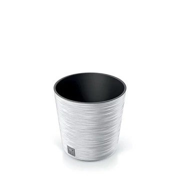 VIRÁGCSERÉP 250 FURU ROUND LOW - FEHÉR
