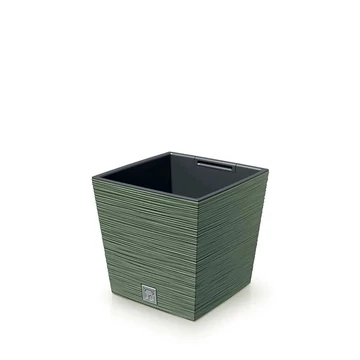 VIRÁGCSERÉP 240 FURU SQUARE LOW - FÖLD ZÖLD