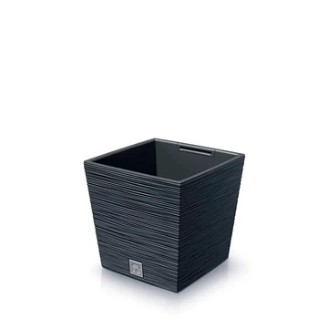 VIRÁGCSERÉP 240 FURU SQUARE LOW - ANTRACIT