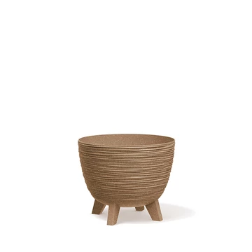 VIRÁGCSERÉP 240 FURU ECO WOOD - NATÚR