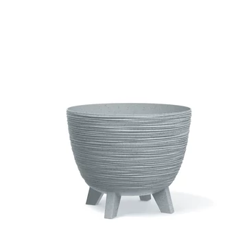 VIRÁGCSERÉP 300 FURU STAND  - SZÜRKE