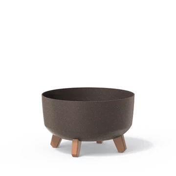 VIRÁGCSERÉP 300L GRACIA ALACSONY ECO WOOD  - KÁVÉ ECO