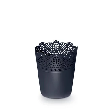 VIRÁGCSERÉP 140 LACE - ANTRACIT