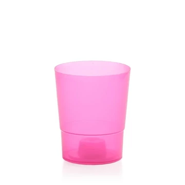 VIRÁGCSERÉP 125 COUBI - PINK ÁTLÁTSZÓ