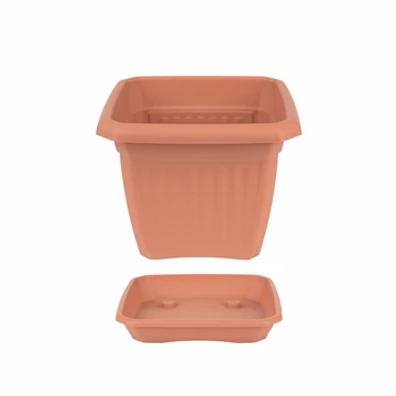 Szögletes alátét - 35 cm - terrakotta