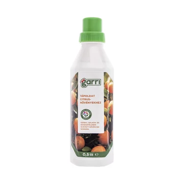 Garri tápoldat citrus növényekhez, 0,5 L